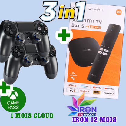 Xiaomi tv box s (الجيل الثالث) CLOUD BOX