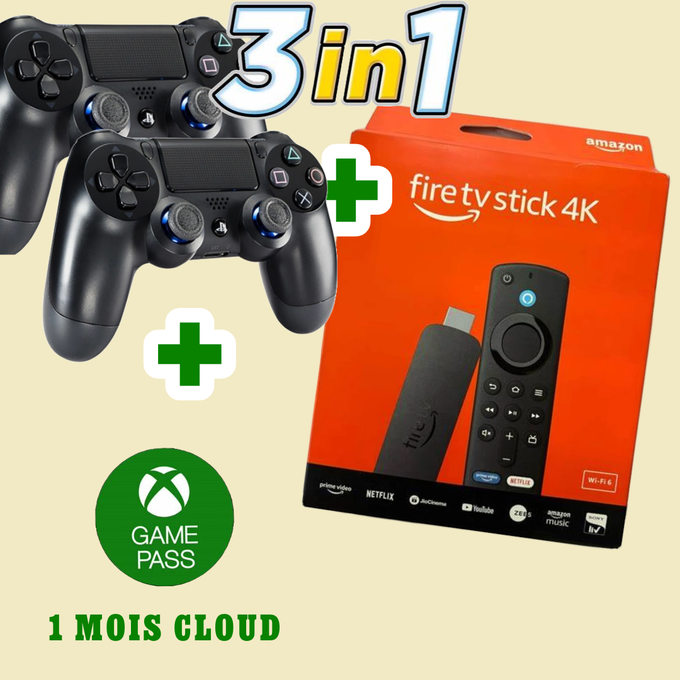 Fire stick amazon 4k (WIFI-6) CLOUD STICK