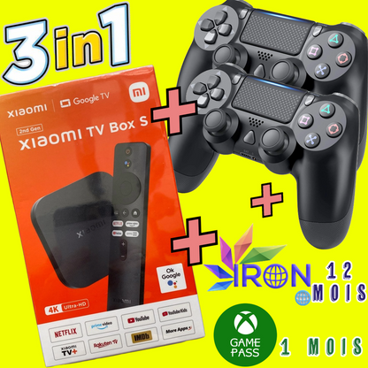 Xiaomi tv box s (الجيل الثاني) CLOUD BOX